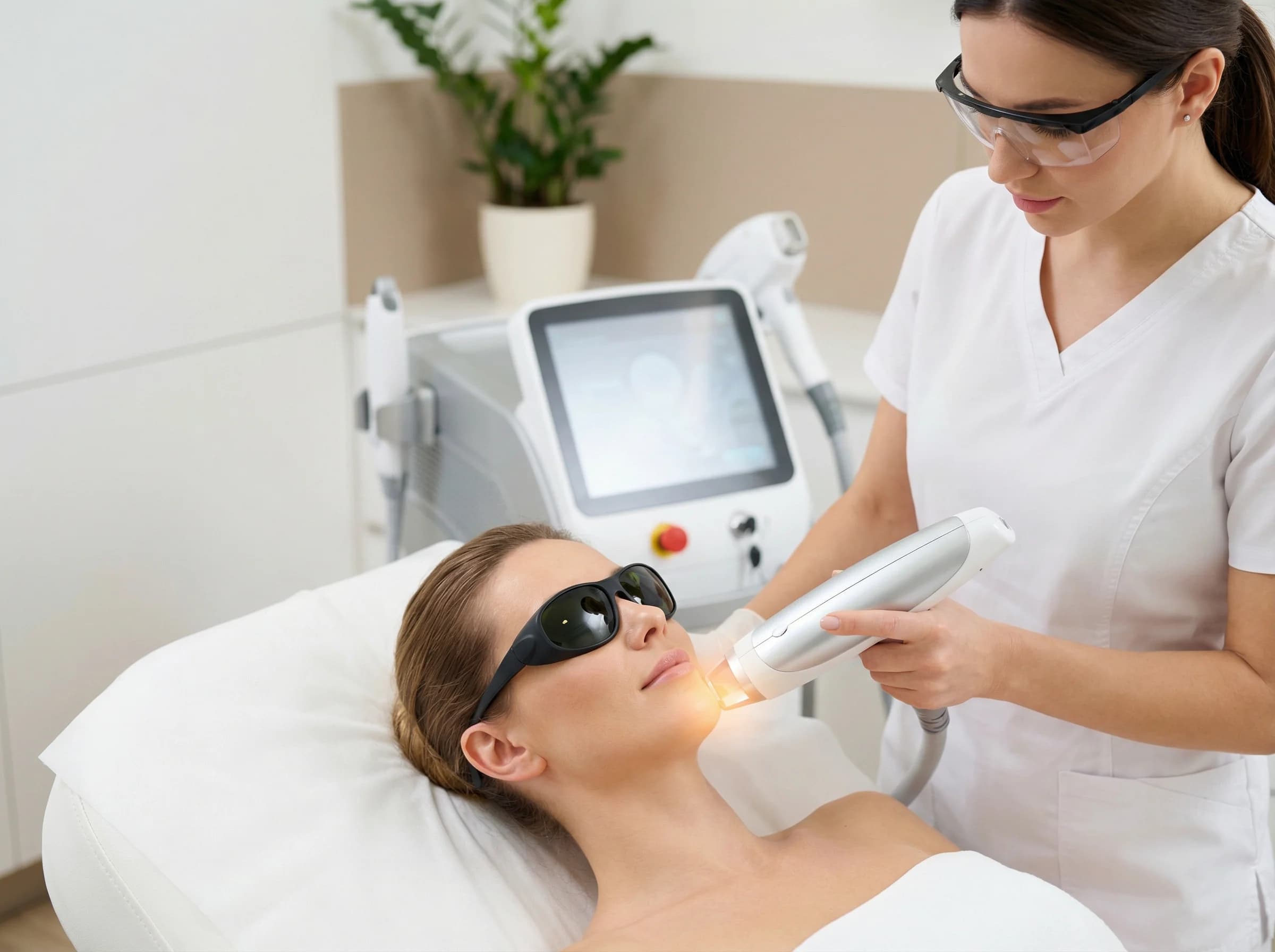 Laser treatment results